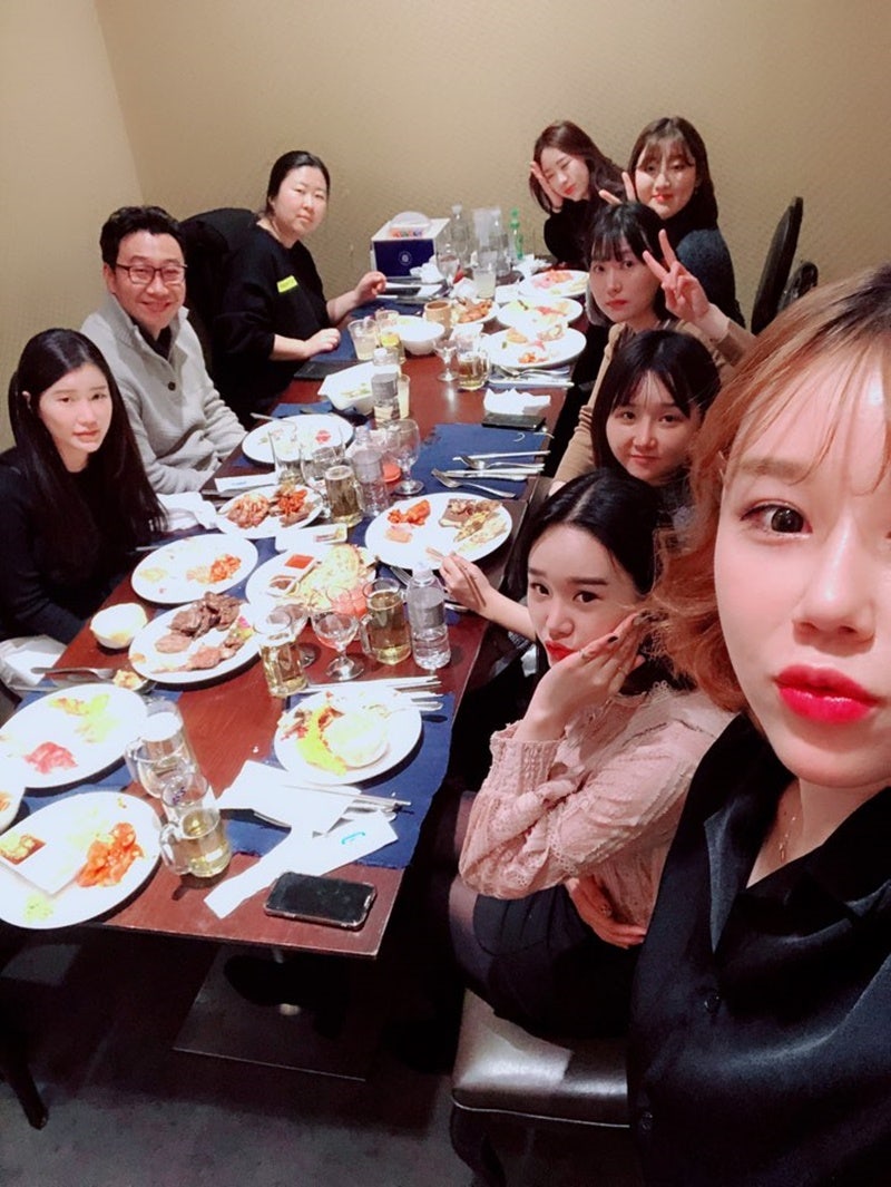 디바성형외과 8주년 기념 회식