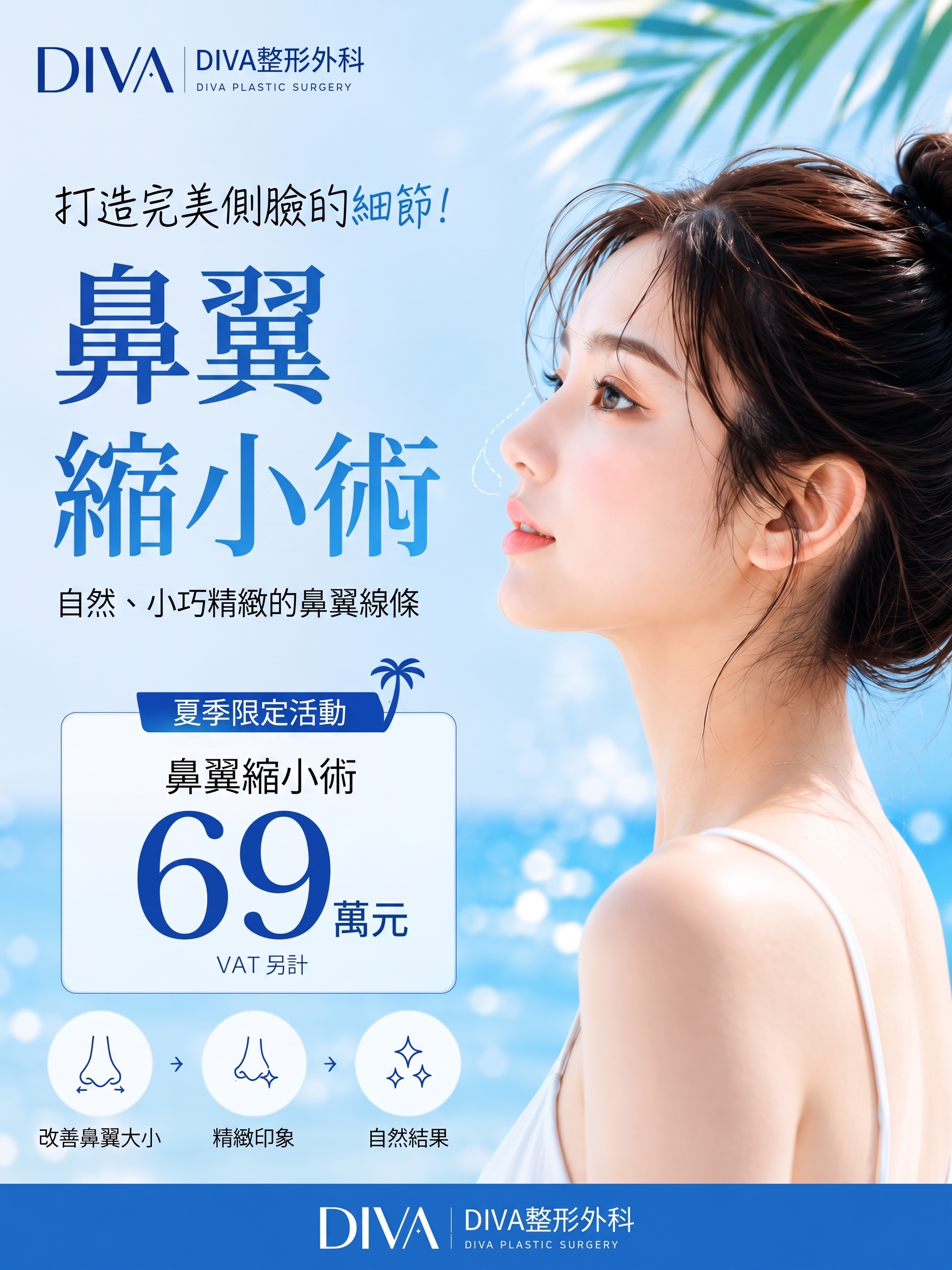 江南縮鼻翼手術，先了解鼻翼顯寬的原因（DIVA整形外科）